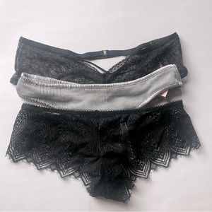 3 Victoria Secret Panties